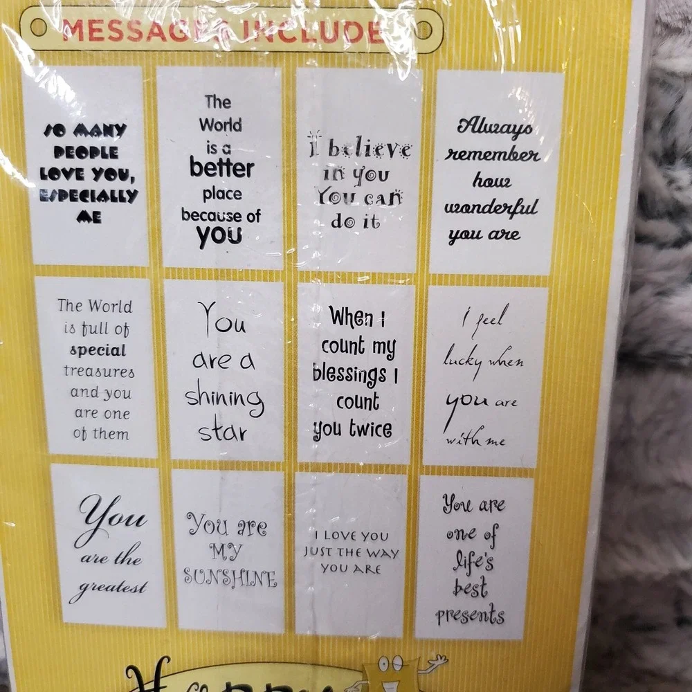 Happy Napkins, 12 Double Ply, Encouragement, Inspiration Lunchbox / Work Notes
